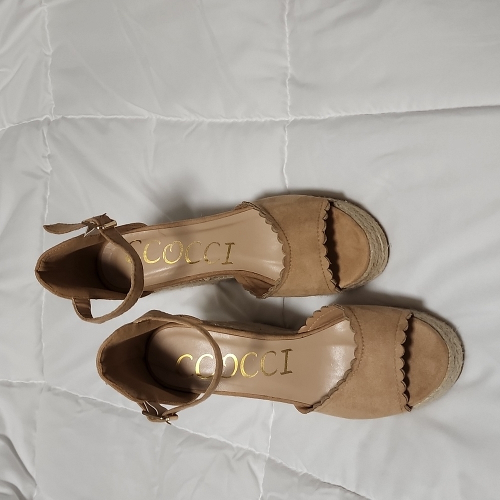Wedge Espedrille Sandals